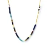 Rose Soleil - Boutique en ligne - colliers pour femmes - lapis-lazuli naturel turquoise nacre oeil de tigre - Provence