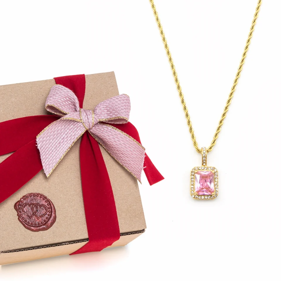 Rose Soleil - Shop online - Set per San Valentino - collana - gioiello regalo San Valentino per la lei - regalo per la fidanzata - Biancaneve