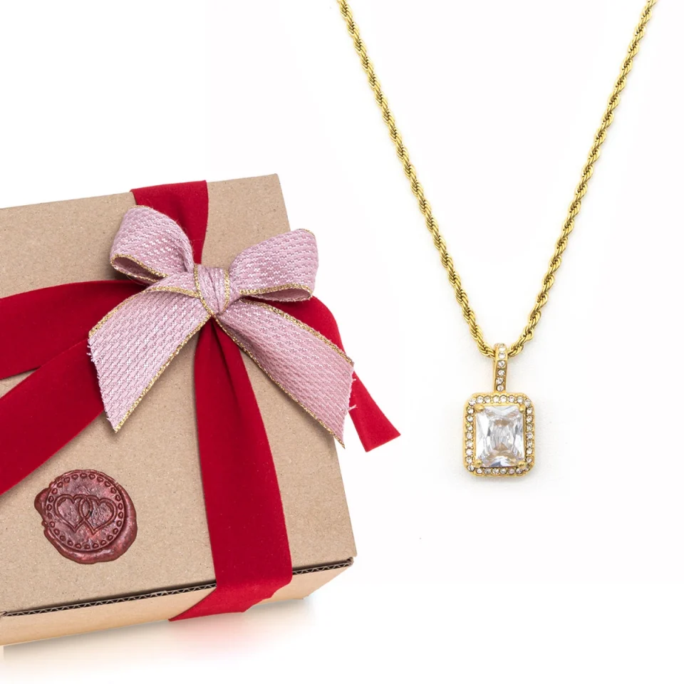 Rose Soleil - Shop online - Set per San Valentino - collana - gioiello regalo San Valentino per la lei - regalo per la fidanzata - Cenerentola