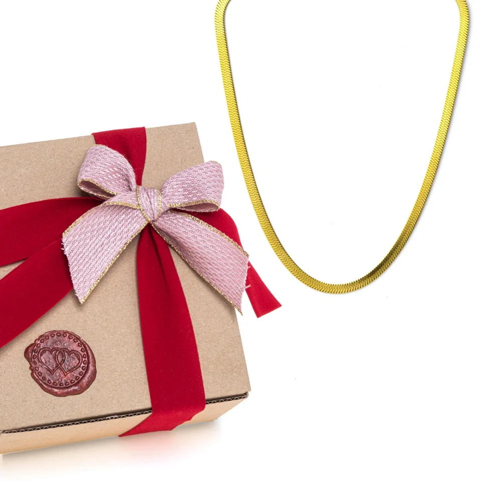 Rose Soleil - Shop online - Set per San Valentino - collana - gioiello regalo San Valentino per la lei - regalo per la fidanzata - Snake