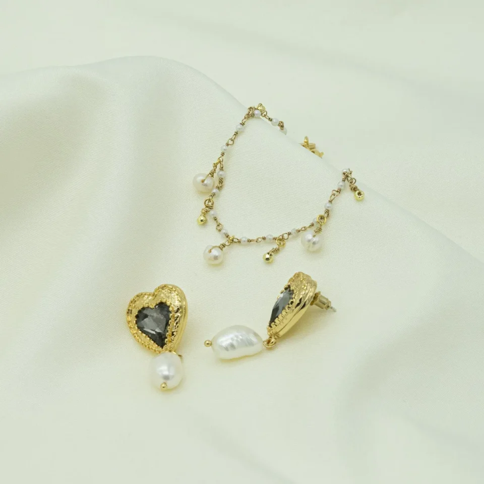 Rose Soleil - Shop online - Christmas Pack - regalo di Natale gioielli in argento - abbinati collana e orecchini - Christmas Gift - 12