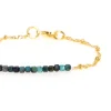 Rose Soleil - Shop online - women's bracelets - bracelet with African turquoise stones - Carla