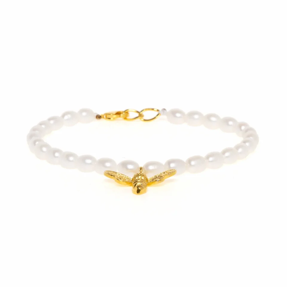 Rose Soleil - Shop online - bracciali da donna - bracciale da donna con perle di fiume - Annabella