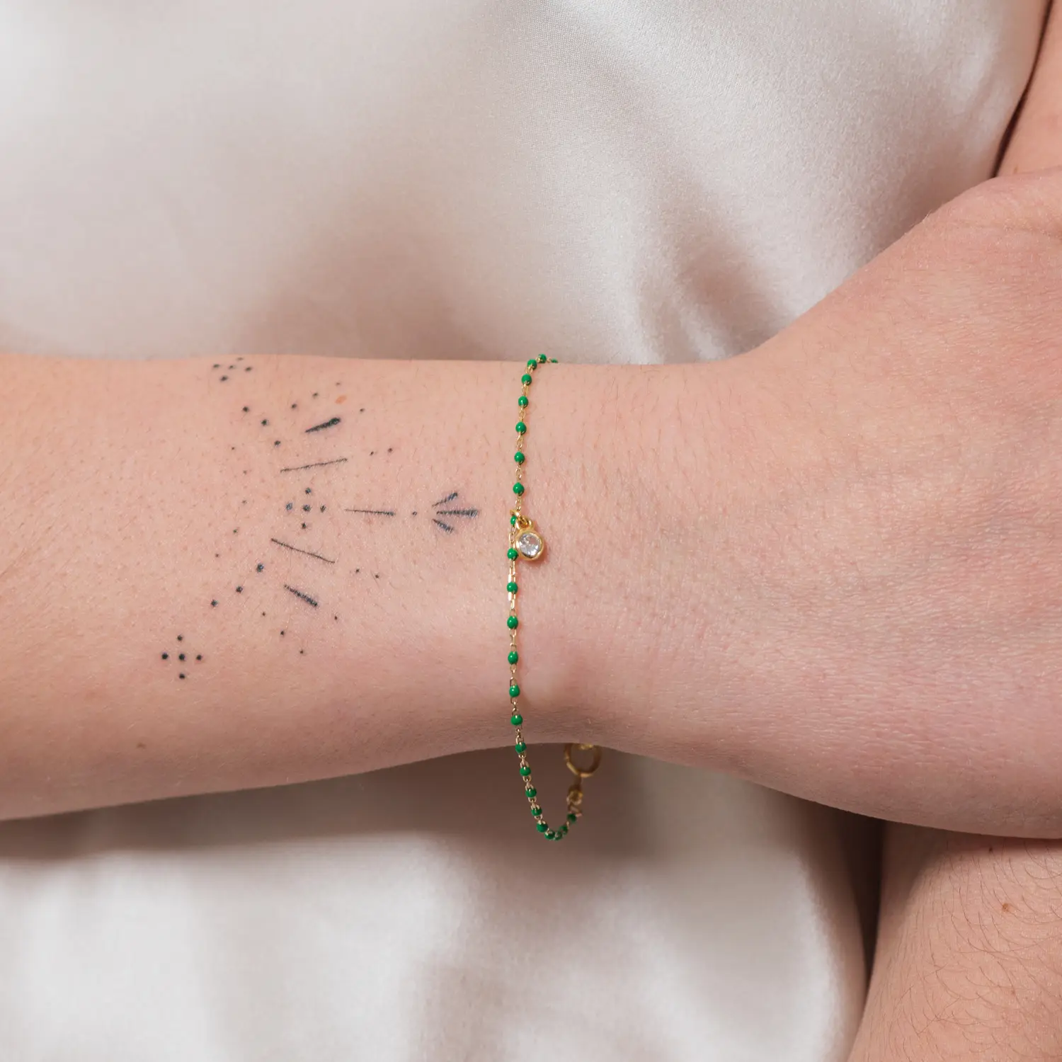 Rose Soleil – Shop online – bracciali da donna – bracciale donna con luminosissimo zircone – Ivana