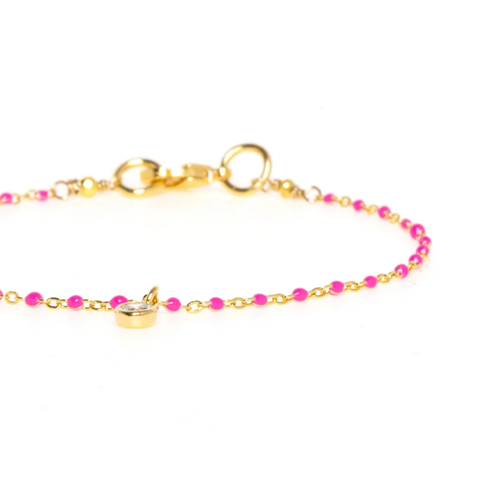 Rose Soleil - Shop online - bracciali da donna - bracciale donna con zircone bianco - Clio