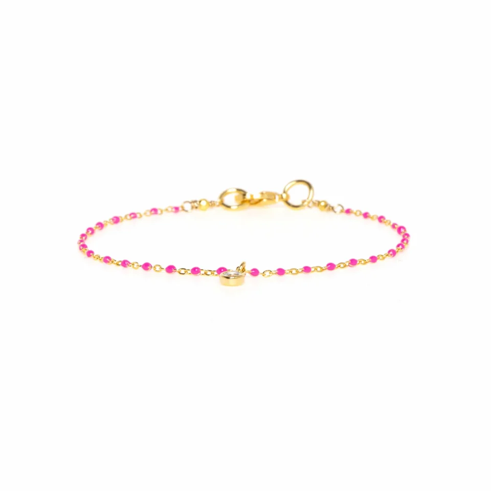 Rose Soleil - Shop online - bracciali da donna - bracciale donna con zircone bianco - Clio