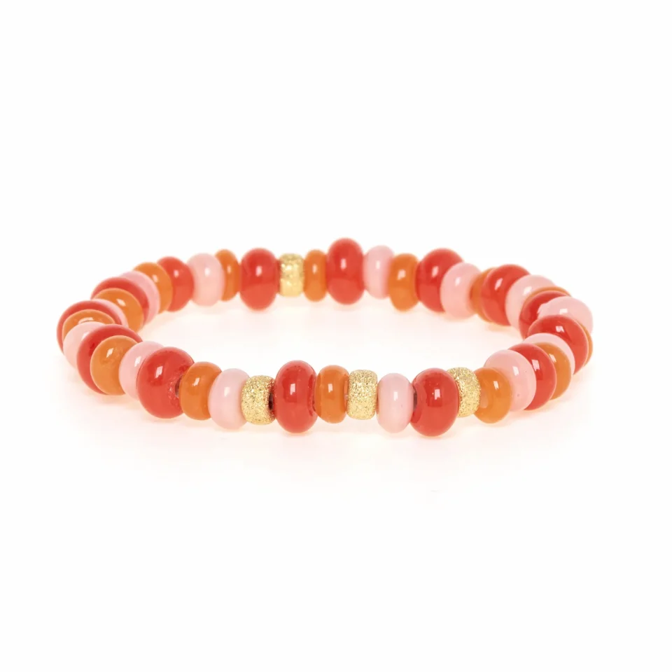 Rose Soleil - Shop online - bracciali da donna - bracciale femminile colori appariscenti - Rebecca