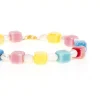 Rose Soleil - Shop online - cavigliere da donna - cavigliere estive - cavigliera con perle di fiume bianche - Federica