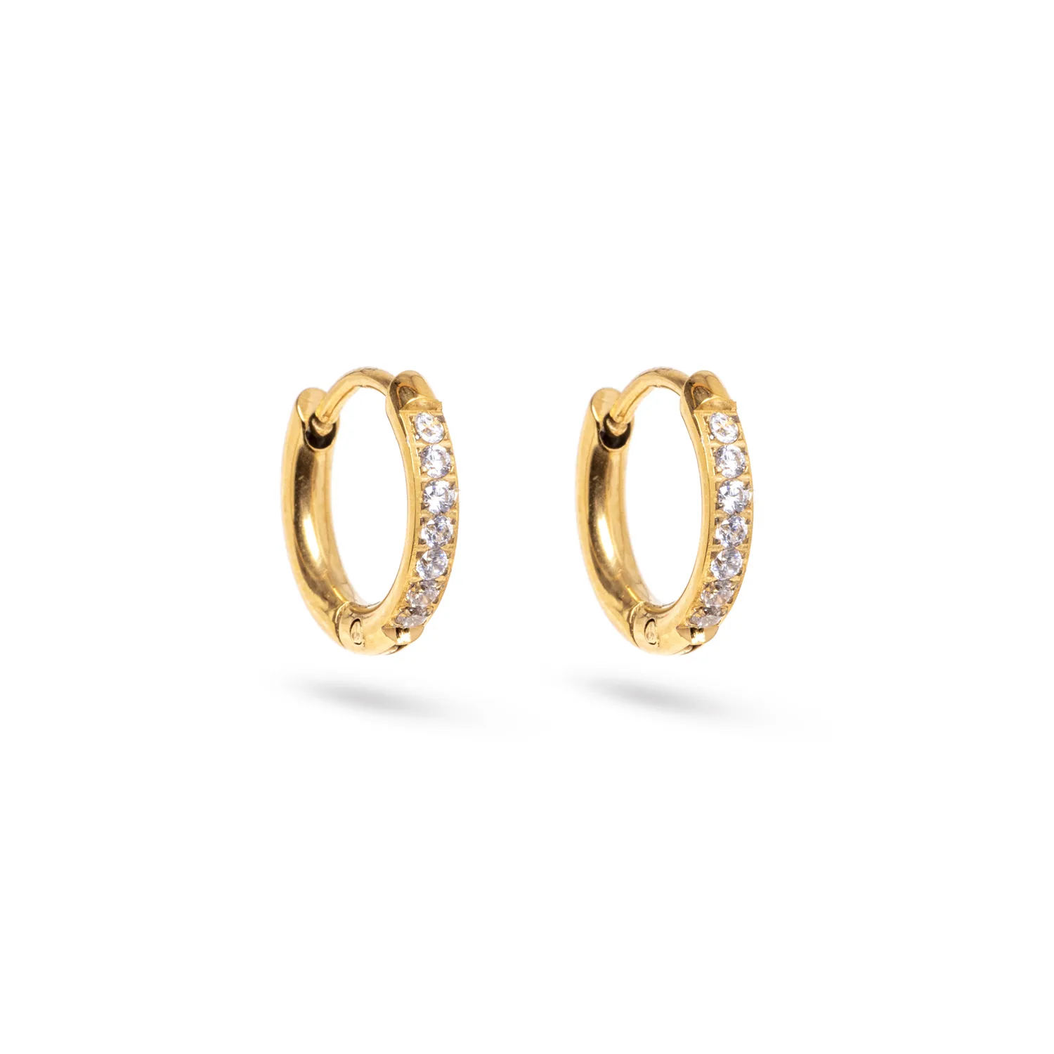 Rose Soleil - Boutique en ligne - boucles d'oreilles femme - boucles d'oreilles cerceau design minimaliste - Irene