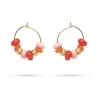 Rose Soleil - Shop online - women's earrings - women's earring flashy colors - Drusilla