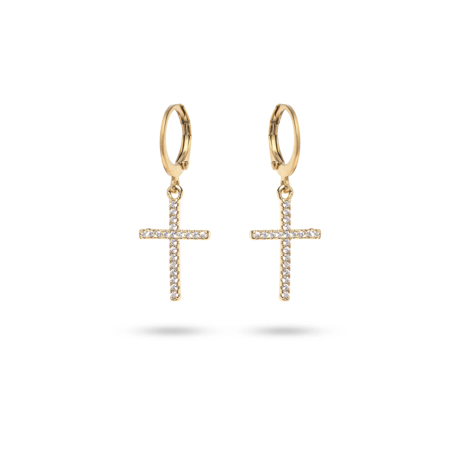 Rose Soleil – Shop online – orecchini da donna – orecchino raffinato con pendente e zirconi – Rachele