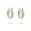 Rose Soleil - Shop online - orecchini da donna - orecchino sobrio con zirconi azzurri - Firenze