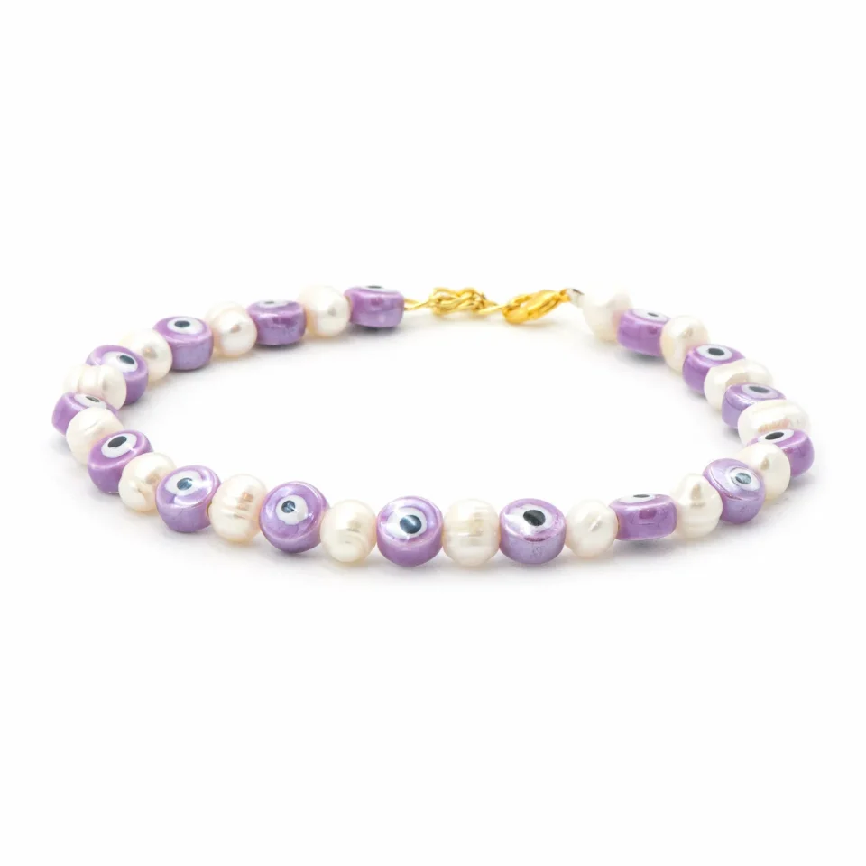 Rose Soleil - Shop online - cavigliere da donna - cavigliere estive - cavigliera di tendenza estate originale - Purple Eye